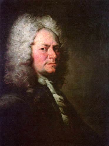 Peter Johann Brandl - Portrait of a man