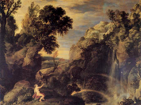 Paul Bril(l) - Landscape with Psyche and Jupiter