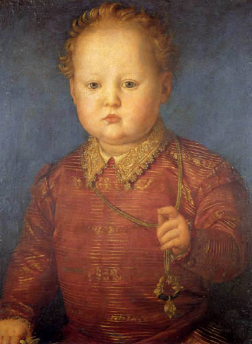 Il (Agnolo) Bronzino - Portrait of Garcia de Medicis