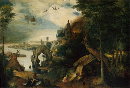 Pieter Brueghel the Elder - The temptation of the St  Anthony