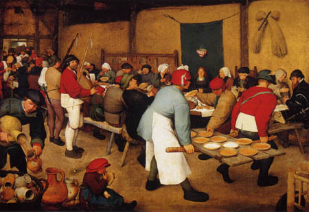 Pieter Brueghel the Elder - Farmers wedding