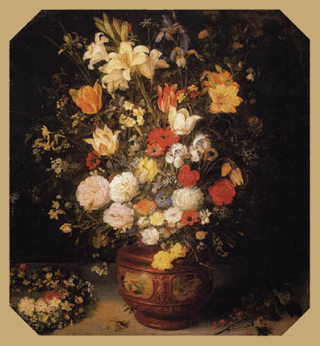 Jan Brueghel l´Ancien - Bouquet de fleurs