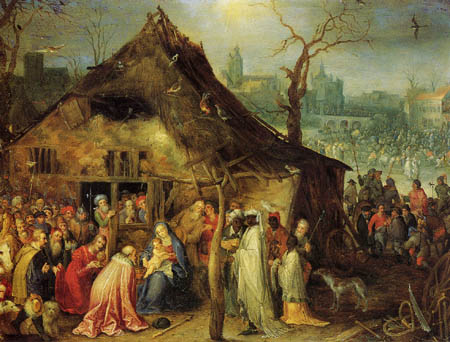 Jan Brueghel l´Ancien - La Adoration des rois