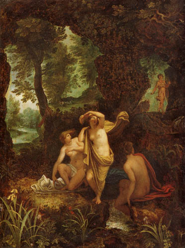 Jan Brueghel l´Ancien - Paysage avec Diana et Actéon