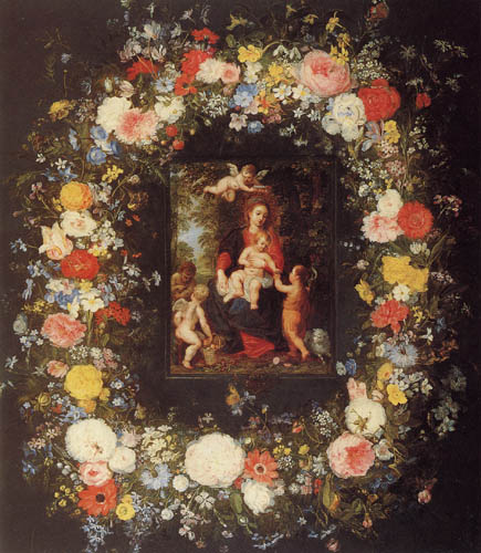 Jan Brueghel the Elder - The holy family