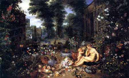 Jan Brueghel el Viejo - Alegoría del olfato