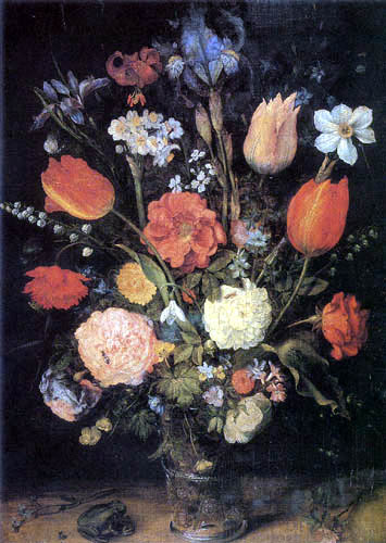 Jan Brueghel the Younger - Still Life with Flowers