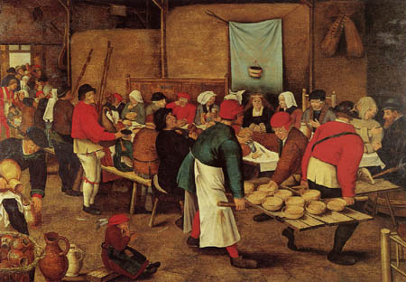 Pieter Brueghel the Younger - Farmers wedding