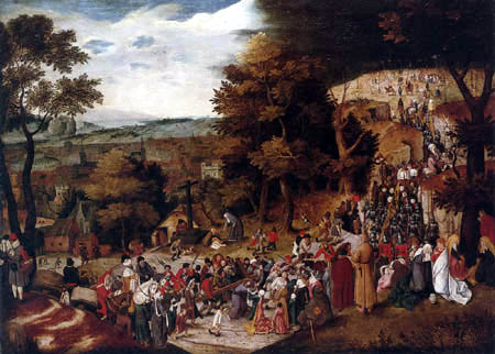Pieter Brueghel the Younger - Christ on the road to Calvary
