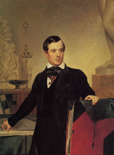 Karl Pavlovich Briullov - Portrait of A.P. Briullov