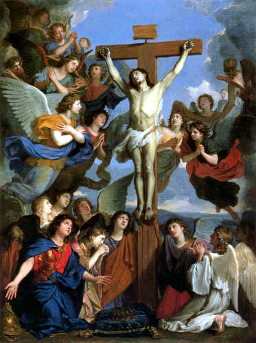 Charles le Brun - The Crucifix of the Angels