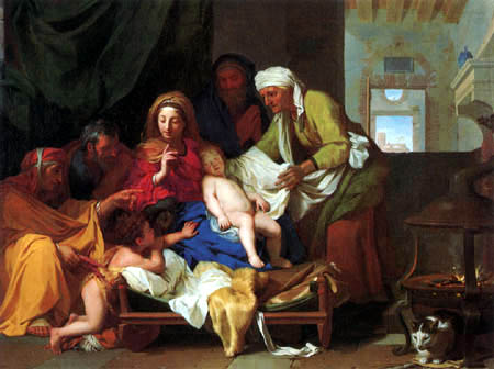 Charles le Brun - Sleeping Christ Child