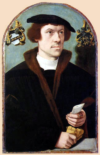 Bartholomew Bruyn the Elder - The Cologne city clerk John Helman