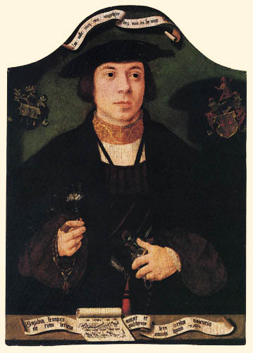 Bartholomew Bruyn the Elder - Younger man with a carnation