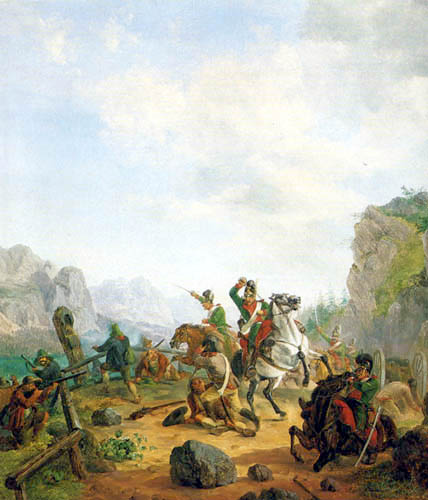 Heinrich Buerkel - Soldiers and peasants in struggle