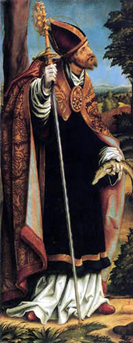 Hans Burgkmair l’Ancien - Saint Ulric