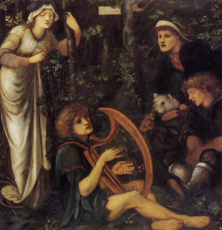 Sir Edward Burne-Jones - Der Wahnsinn des Sir Tristram