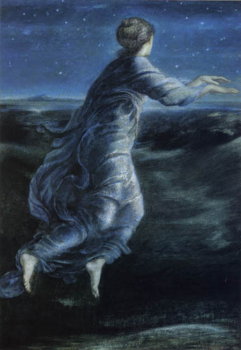 Sir Edward Burne-Jones - La nuit