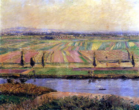 Gustave Caillebotte - Plain of Gennevilliers