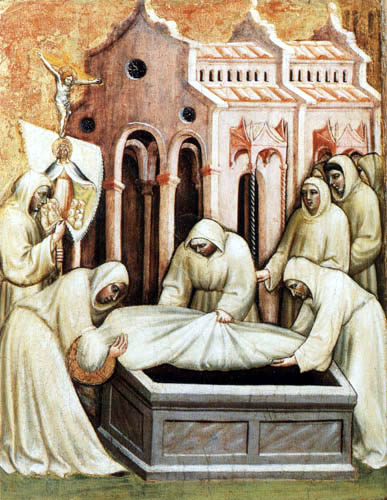 Carlo di Camerino - Works of Mercy - To bury the dead