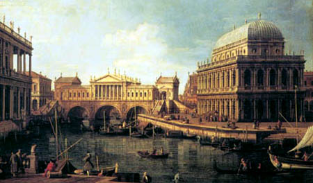 Giovanni Antonio Canal, called Canaletto - Capriccio