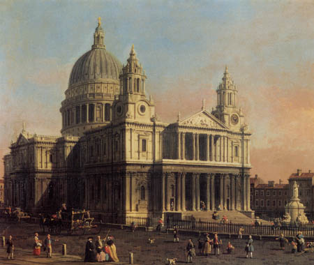 Giovanni Antonio Canal, Canaletto - St. Paul´s Kathedrale, London
