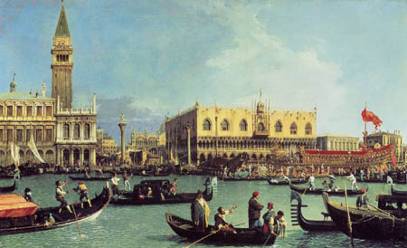 Giovanni Antonio Canal Canaletto - El Bucintoro