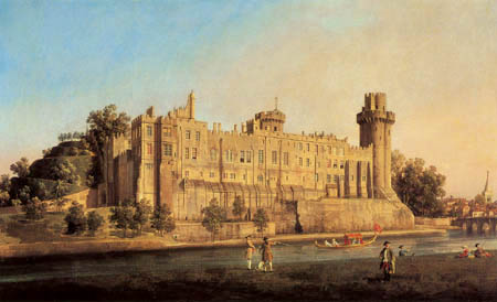 Giovanni Antonio Canal, called Canaletto - Warwick Castle, South