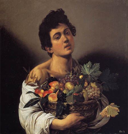 Michelangelo Merisi da Caravaggio - Le Caravage - Garçon avec un panier de fruit