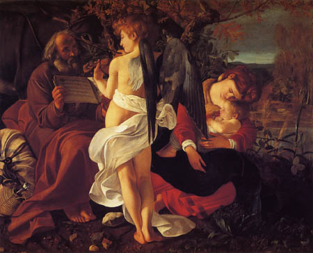 Michelangelo Merisi da Caravaggio - The Rest on the Flight into Egypt