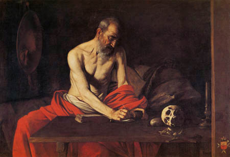 Michelangelo Merisi da Caravaggio - Le Caravage - Saint Jérôme