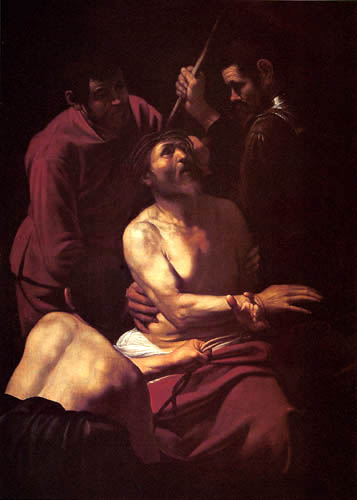 Michelangelo Merisi da Caravaggio - Le Caravage - Le Couronnement d'épines