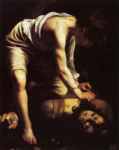Michelangelo Merisi da Caravaggio - Le Caravage - David et Goliath