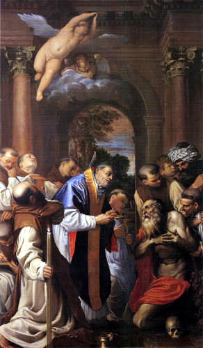 Agostino Carracci - The Last Communion of St. Jerome