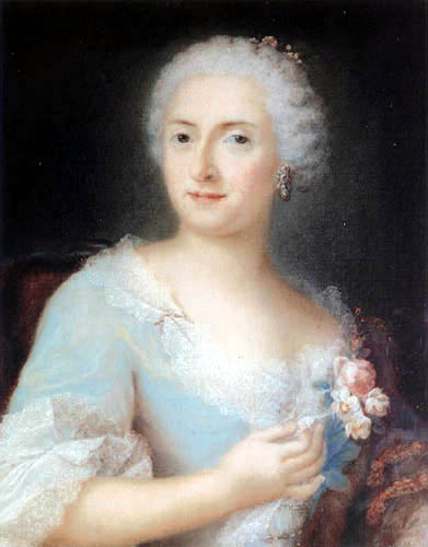 Rosalba Carriera - Porträt einer Edeldame
