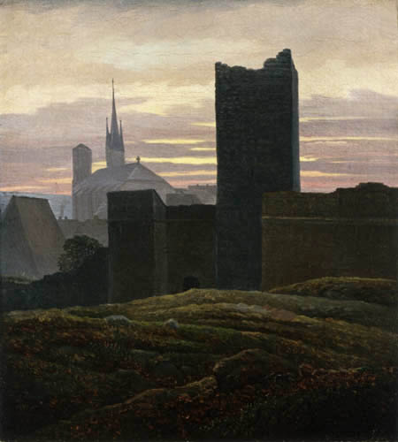 Carl Gustav Carus - The Imperial Palace of Eger