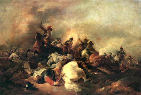 Francesco Casanova - Cavalry Battle