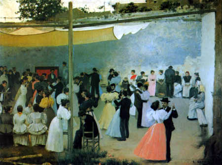 Ramon Casas i Carbó - Danse en soirée