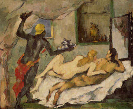 Paul Cézanne (Cezanne) - Tarde en Nápoles