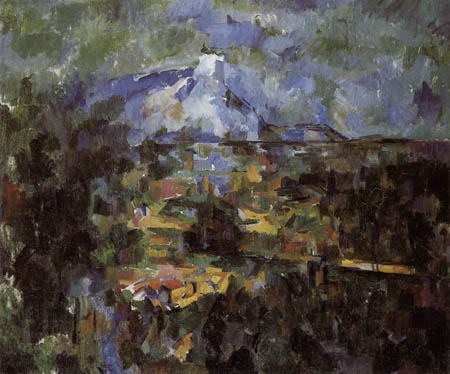 Paul Cézanne (Cezanne) - Die Montagne Sainte-Victoire