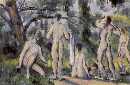 Paul Cézanne (Cezanne) - Bañistas