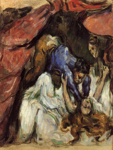 Paul Cézanne (Cezanne) - The strangled woman