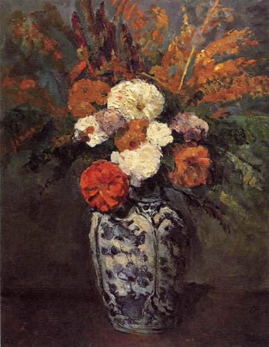 Paul Cézanne (Cezanne) - Dahlias