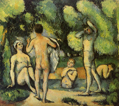 Paul Cézanne (Cezanne) - Cinco Bañadores