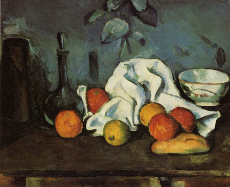 Paul Cézanne (Cezanne) - Still life with fruits