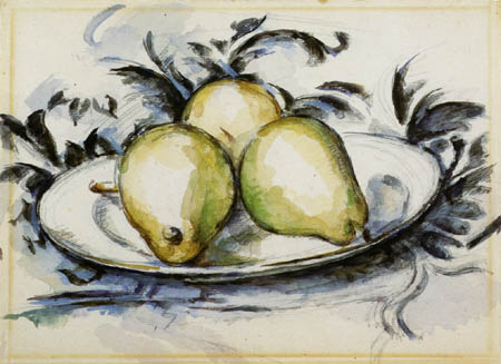 Paul Cézanne (Cezanne) - Tres peras