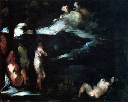 Paul Cézanne (Cezanne) - Bañistas