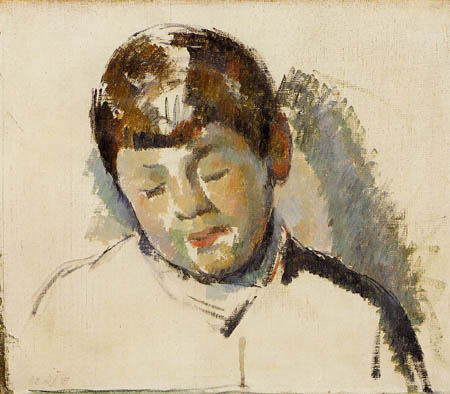 Paul Cézanne (Cezanne) - Skizze zu einem Porträt des Sohnes