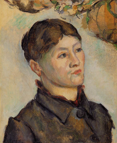 Paul Cézanne (Cezanne) - Porträt Madame Cezanne