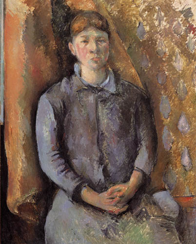 Paul Cézanne (Cezanne) - Porträt Madame Cezanne